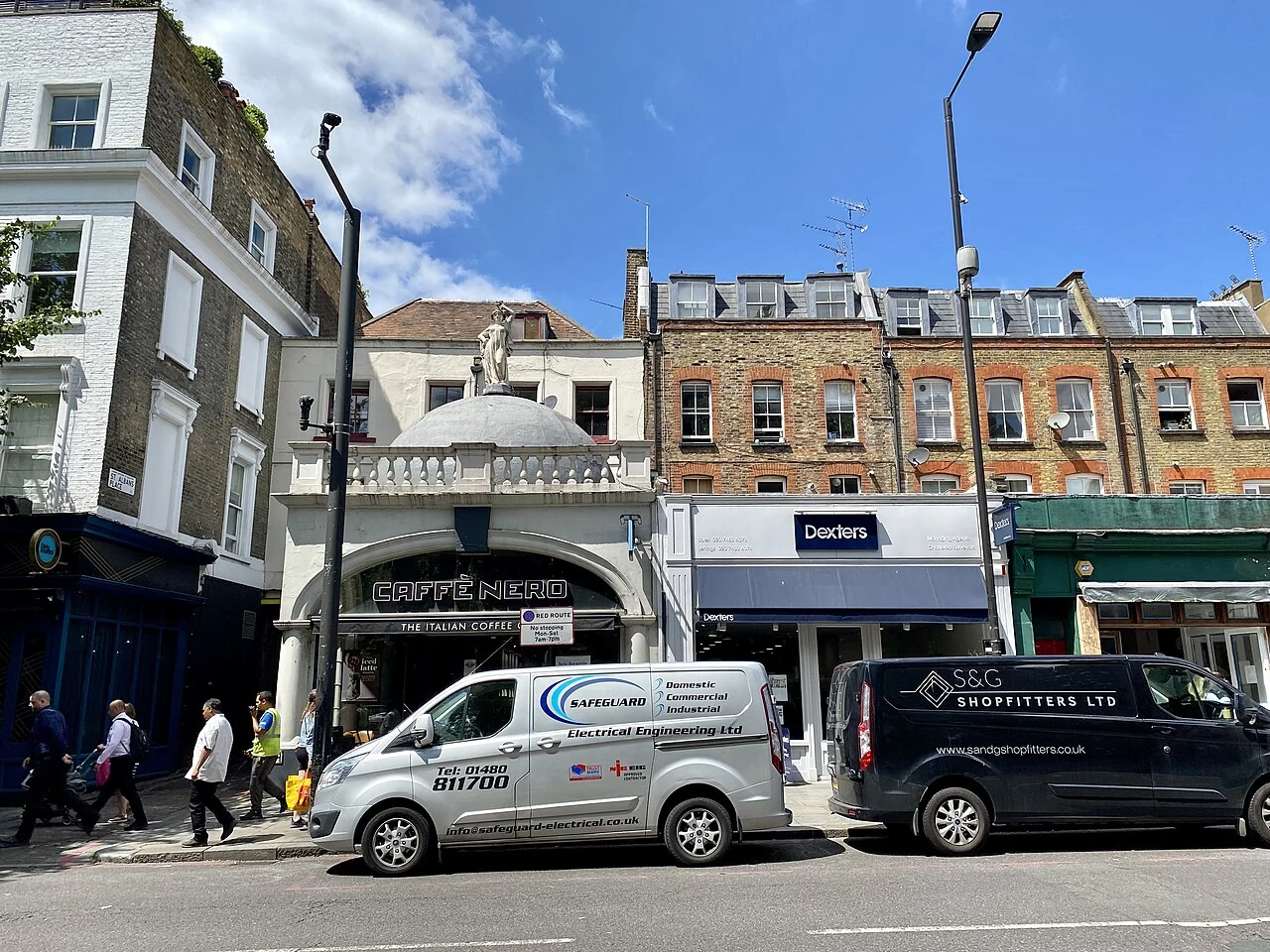 75 and 75a Upper Street, Islington, June 2022