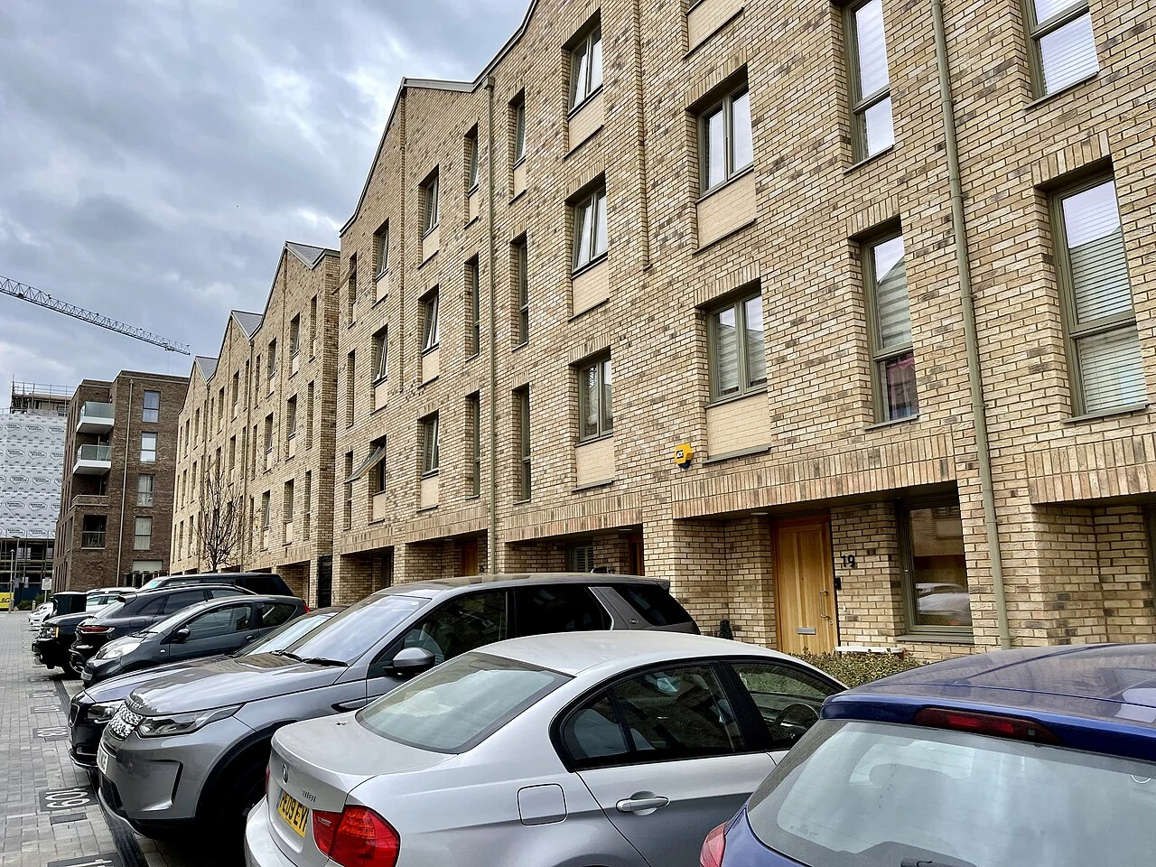 Harebell Terrace houses, Barking Riverside, July 2022
