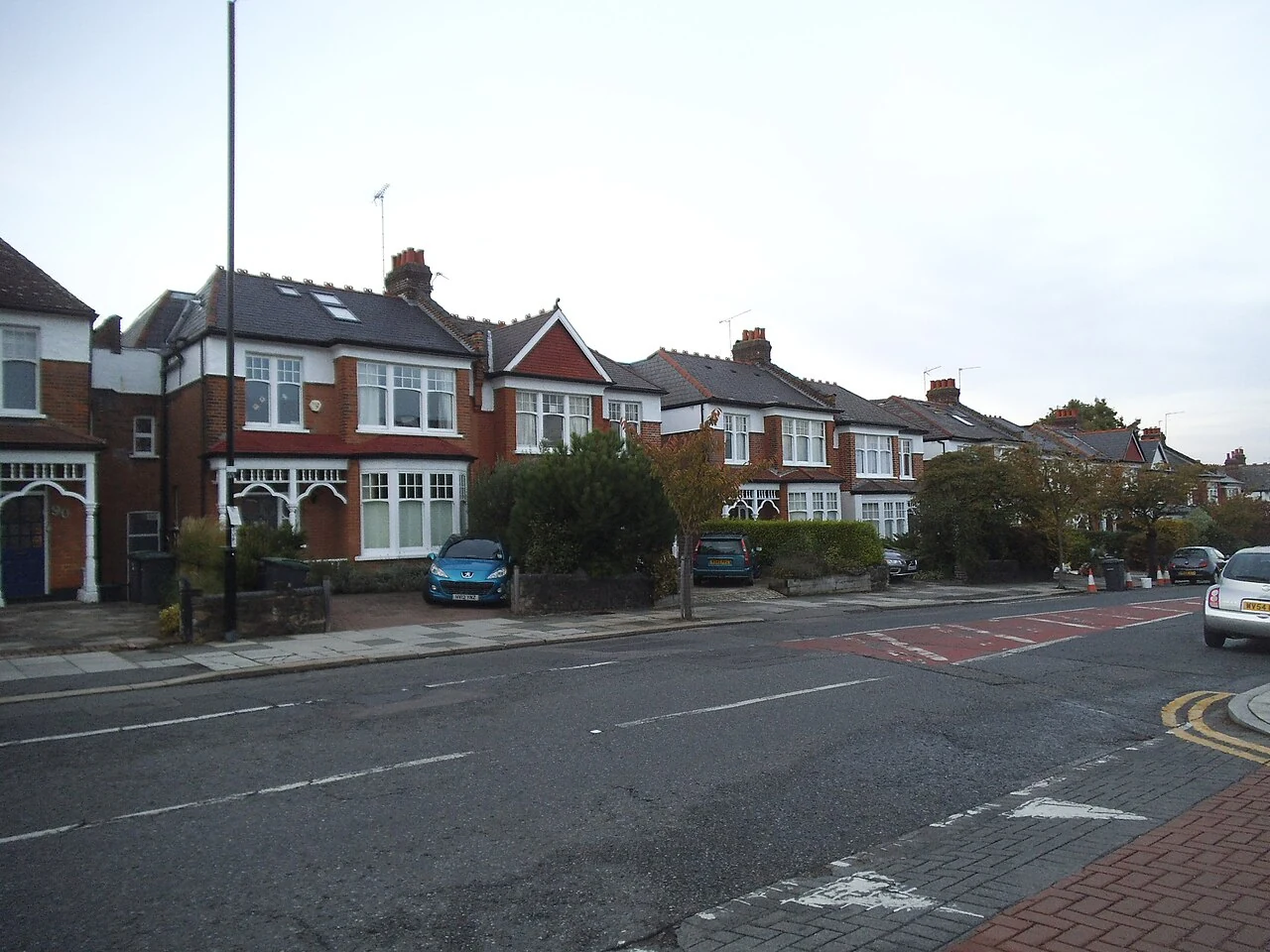 Houses on Cranley Gardens, Muswell Hill