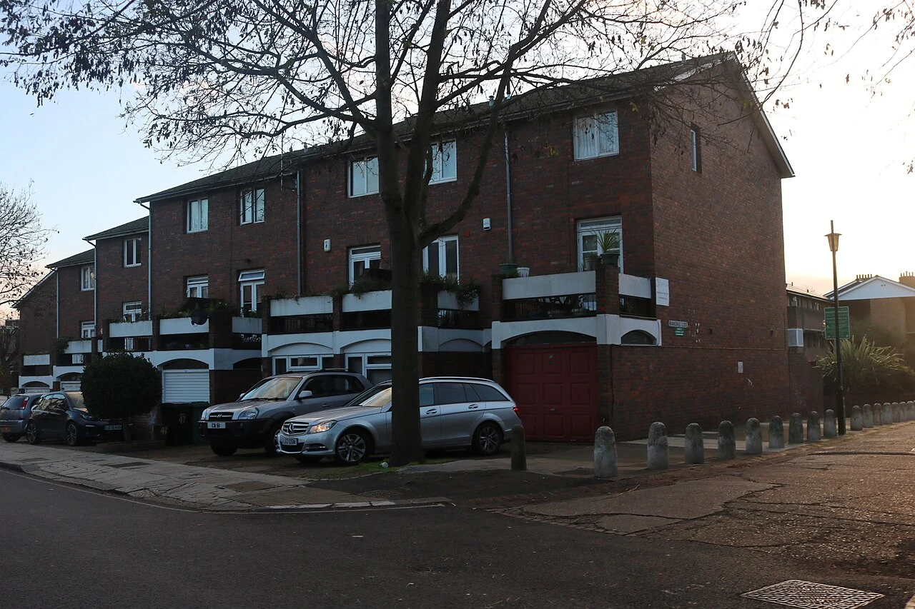Houses on West End Lane, West Hampstead